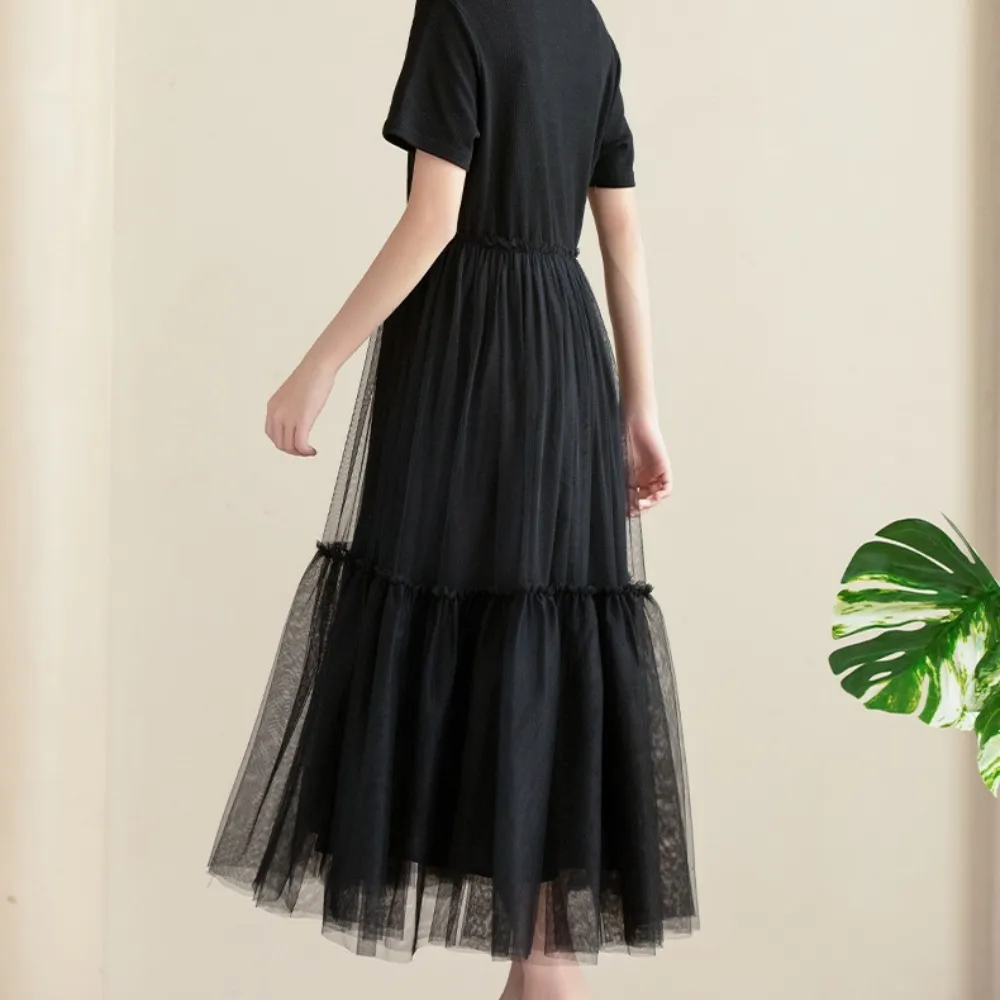 中长款纱裙 Dreamy Tulle Tee Dress