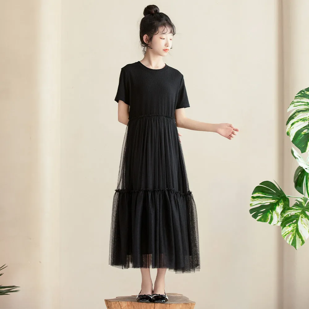 中长款纱裙 Dreamy Tulle Tee Dress