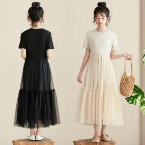 中长款纱裙 Dreamy Tulle Tee Dress