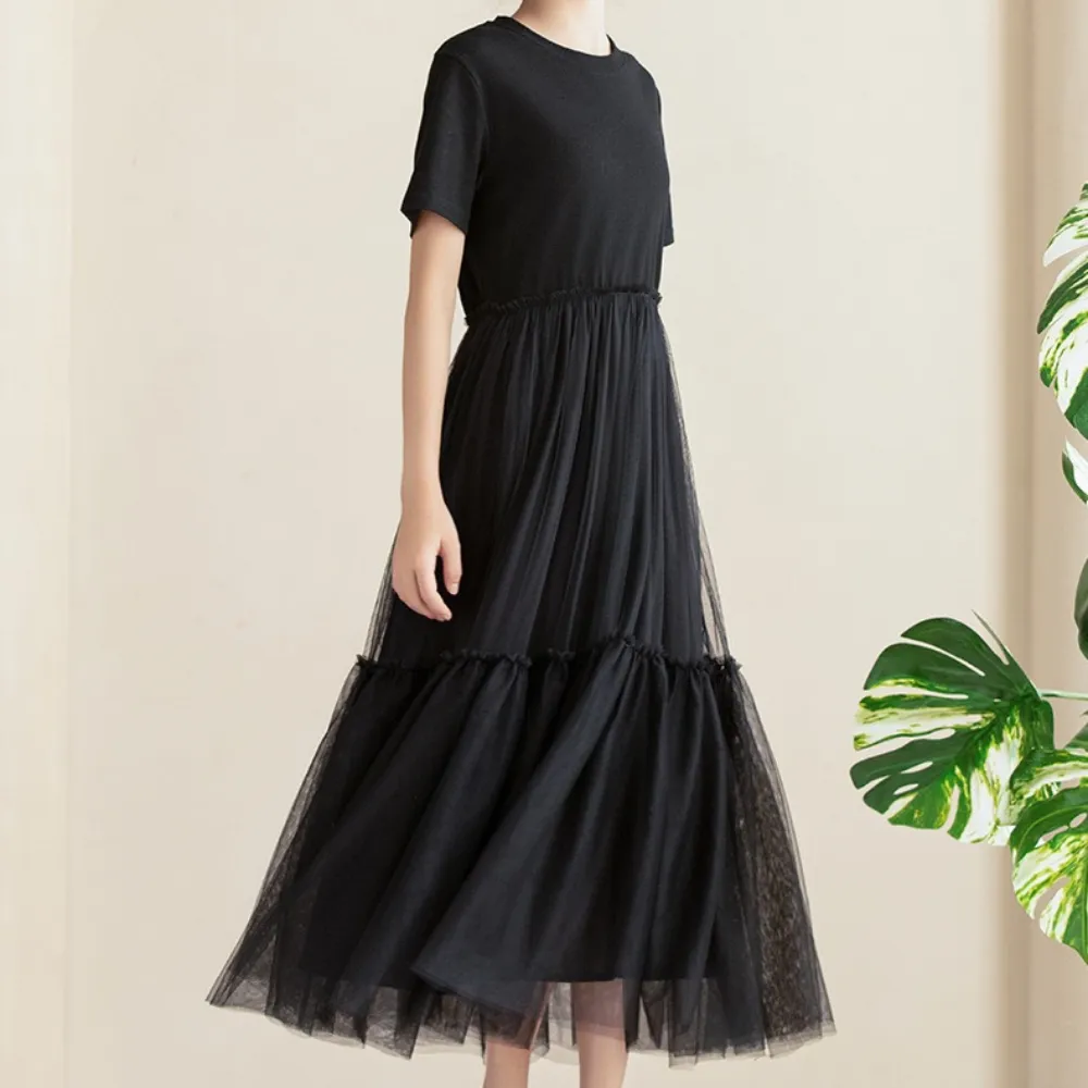 中长款纱裙 Dreamy Tulle Tee Dress