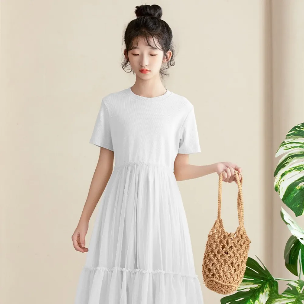 中长款纱裙 Dreamy Tulle Tee Dress