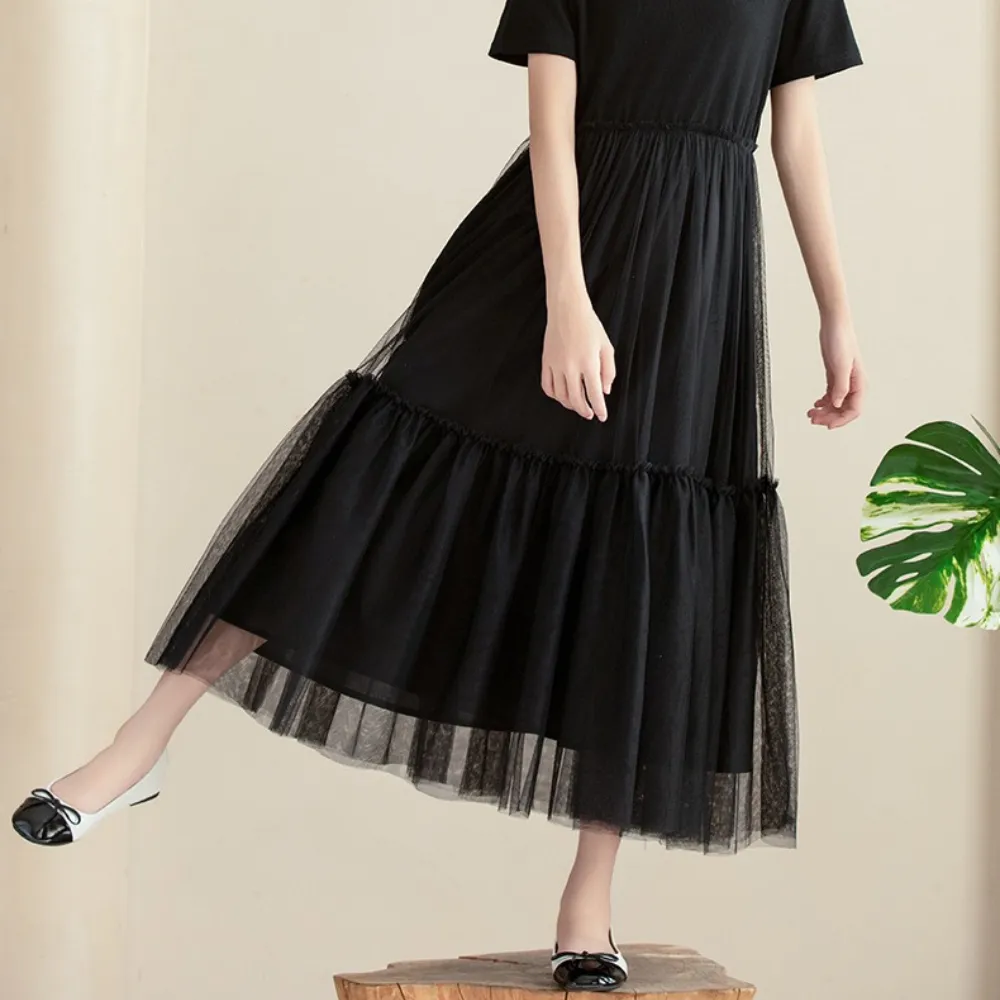 中长款纱裙 Dreamy Tulle Tee Dress