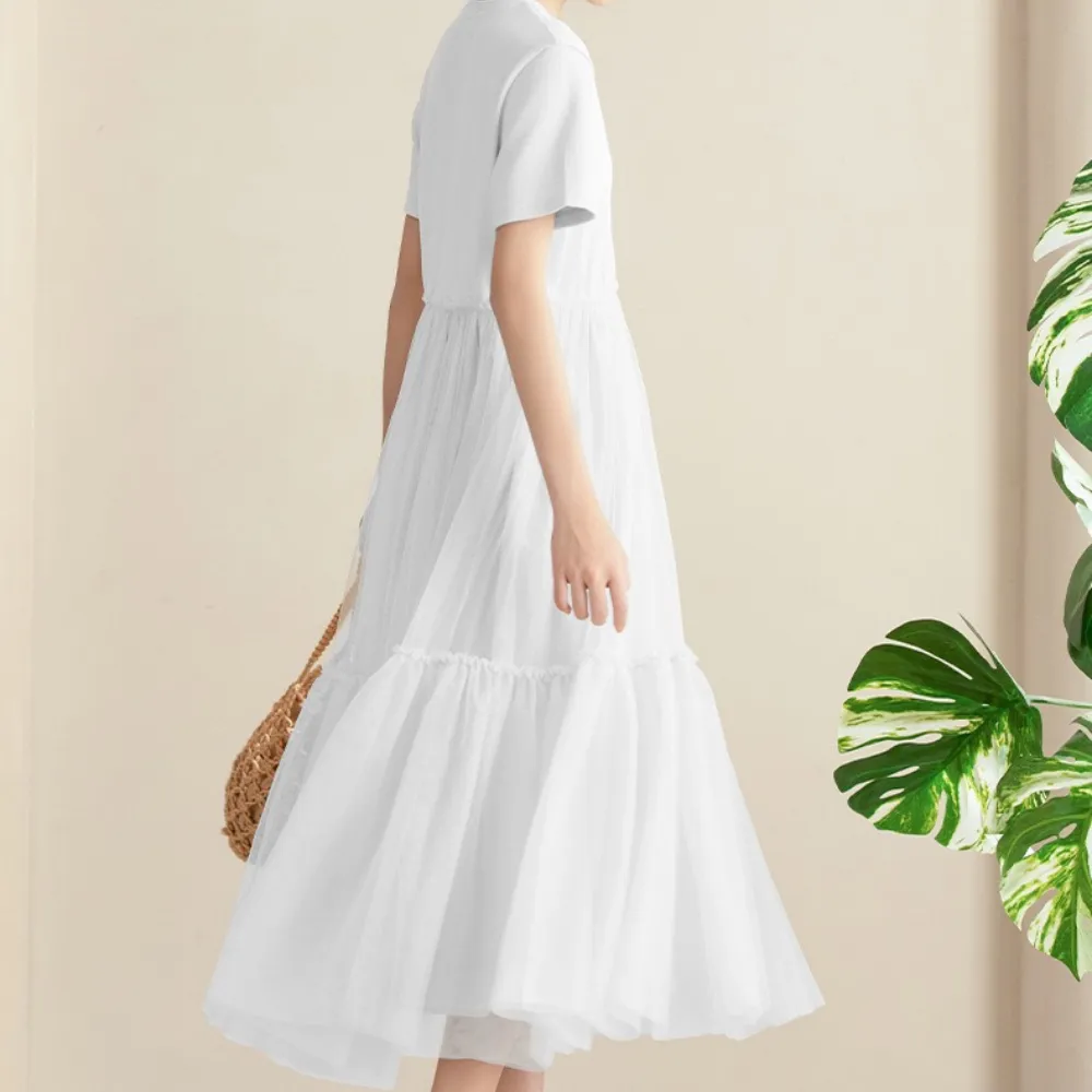 中长款纱裙 Dreamy Tulle Tee Dress