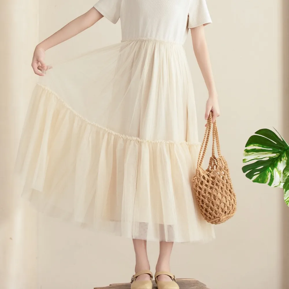 中长款纱裙 Dreamy Tulle Tee Dress