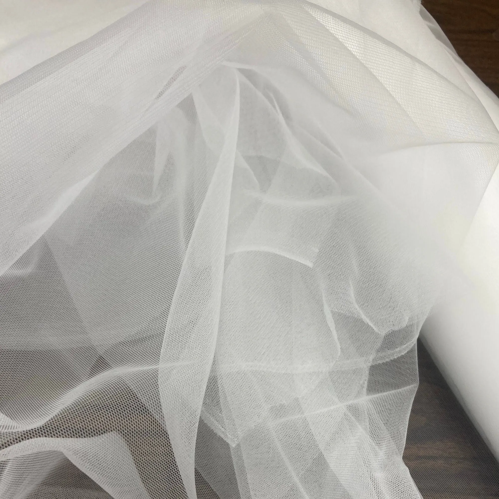 100% Polyester 2-Way Stretch Net Mesh Fabric | Lace USA - W-6560