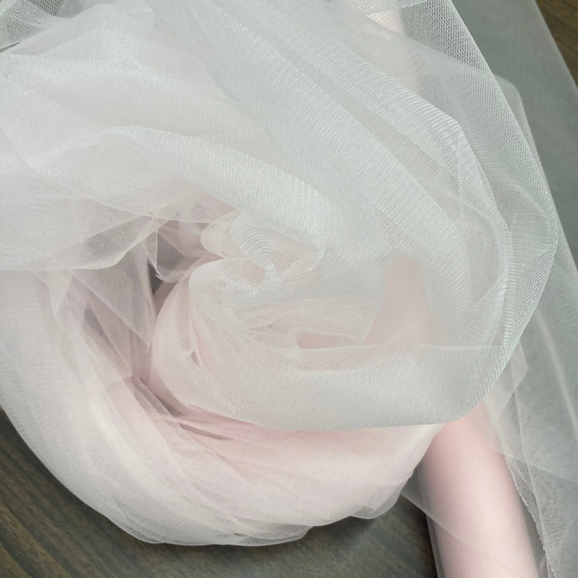 100% Polyester 2-Way Stretch Net Mesh Fabric | Lace USA - W-6560