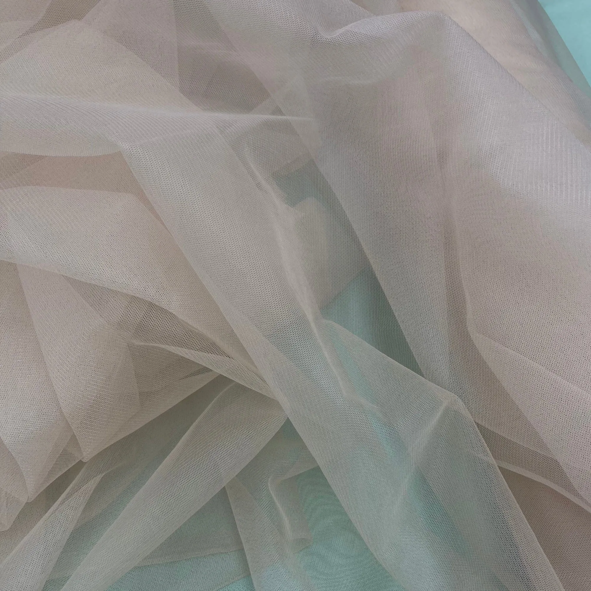 100% Polyester 2-Way Stretch Net Mesh Fabric | Lace USA - W-6560