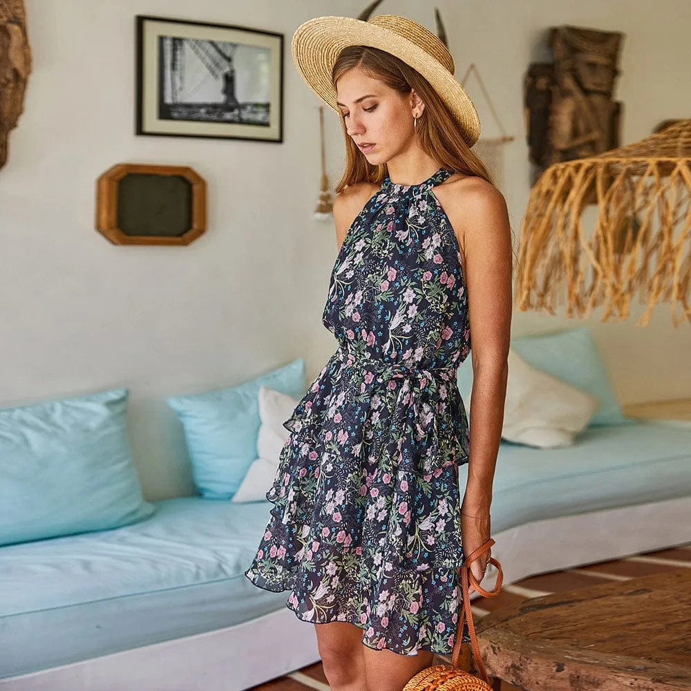 2022 Summer New Women's Printed Elegant Dress
