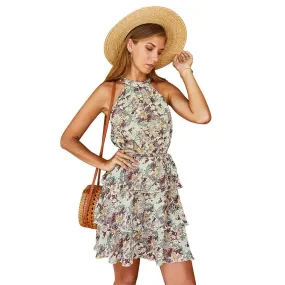 2022 Summer New Women's Printed Elegant Dress