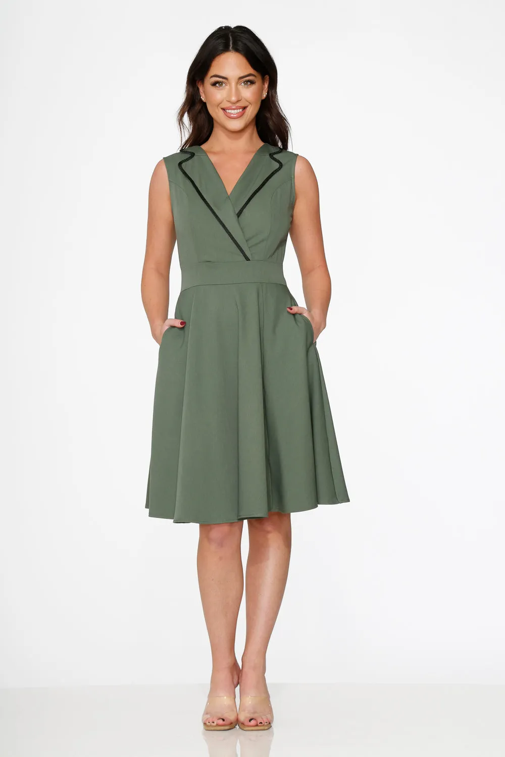 21954 Olive Jenny Swing Dress