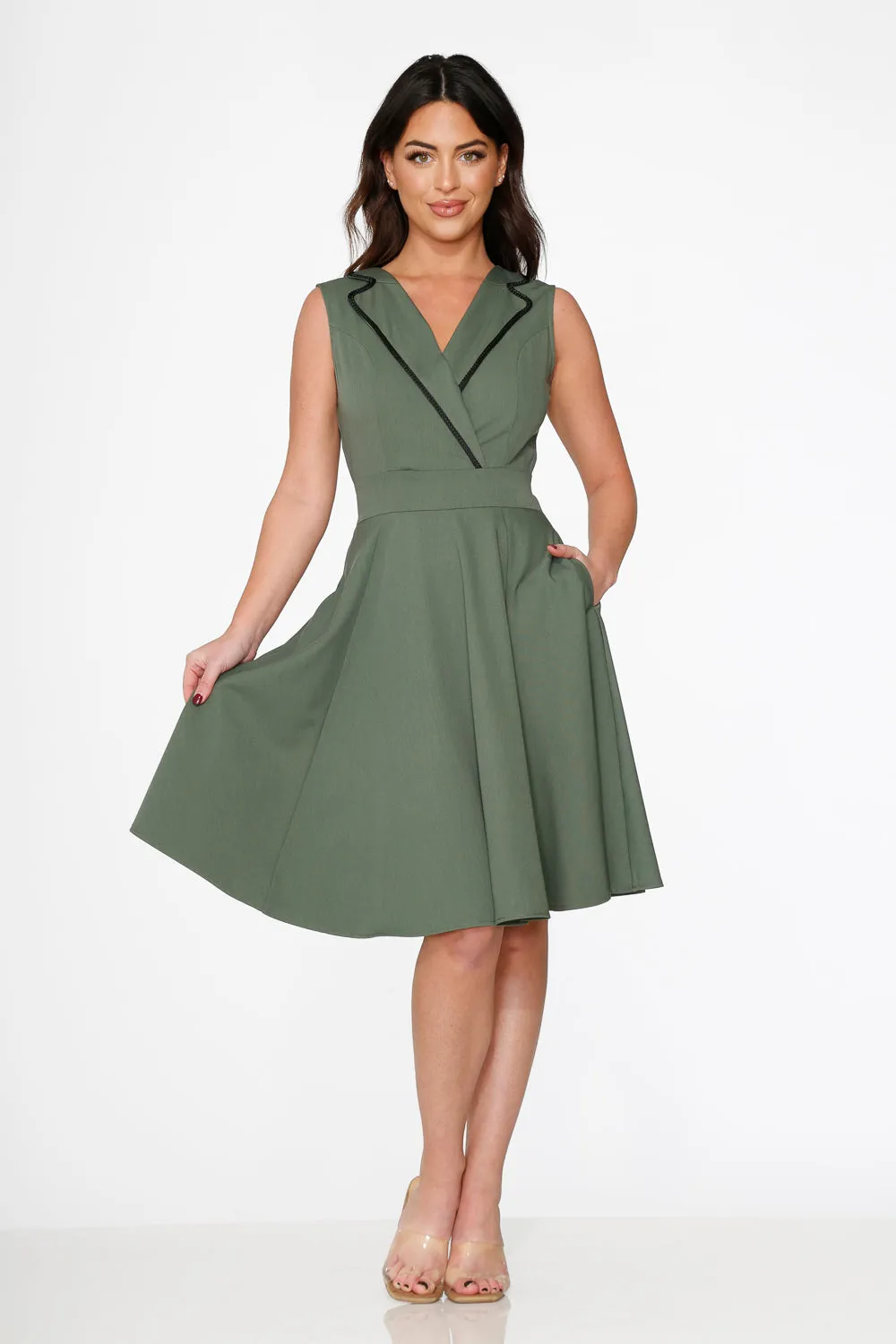 21954 Olive Jenny Swing Dress