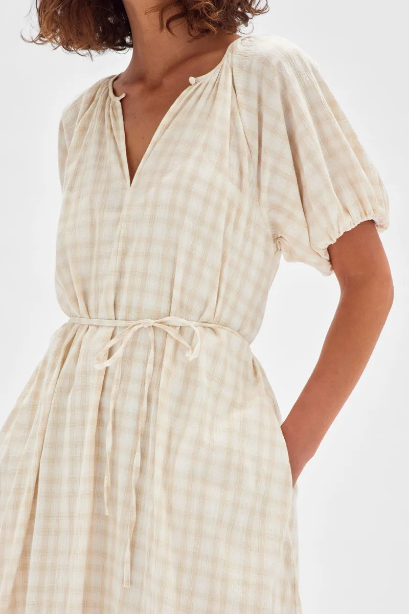 Assembly label - Dillan Maxi Dress - Stone Check