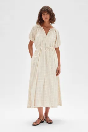 Assembly label - Dillan Maxi Dress - Stone Check