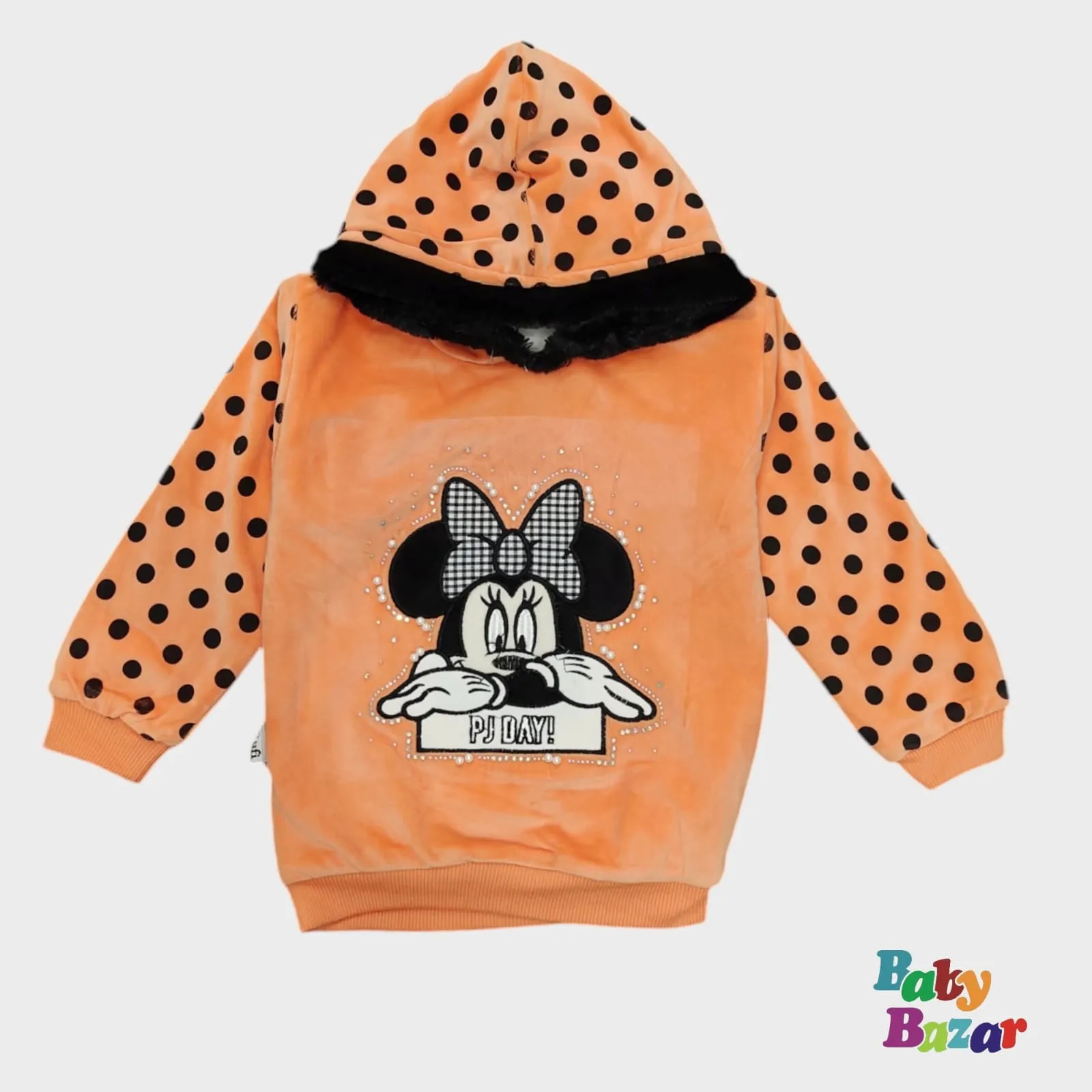 Baby Warm Hood Dress for Winters