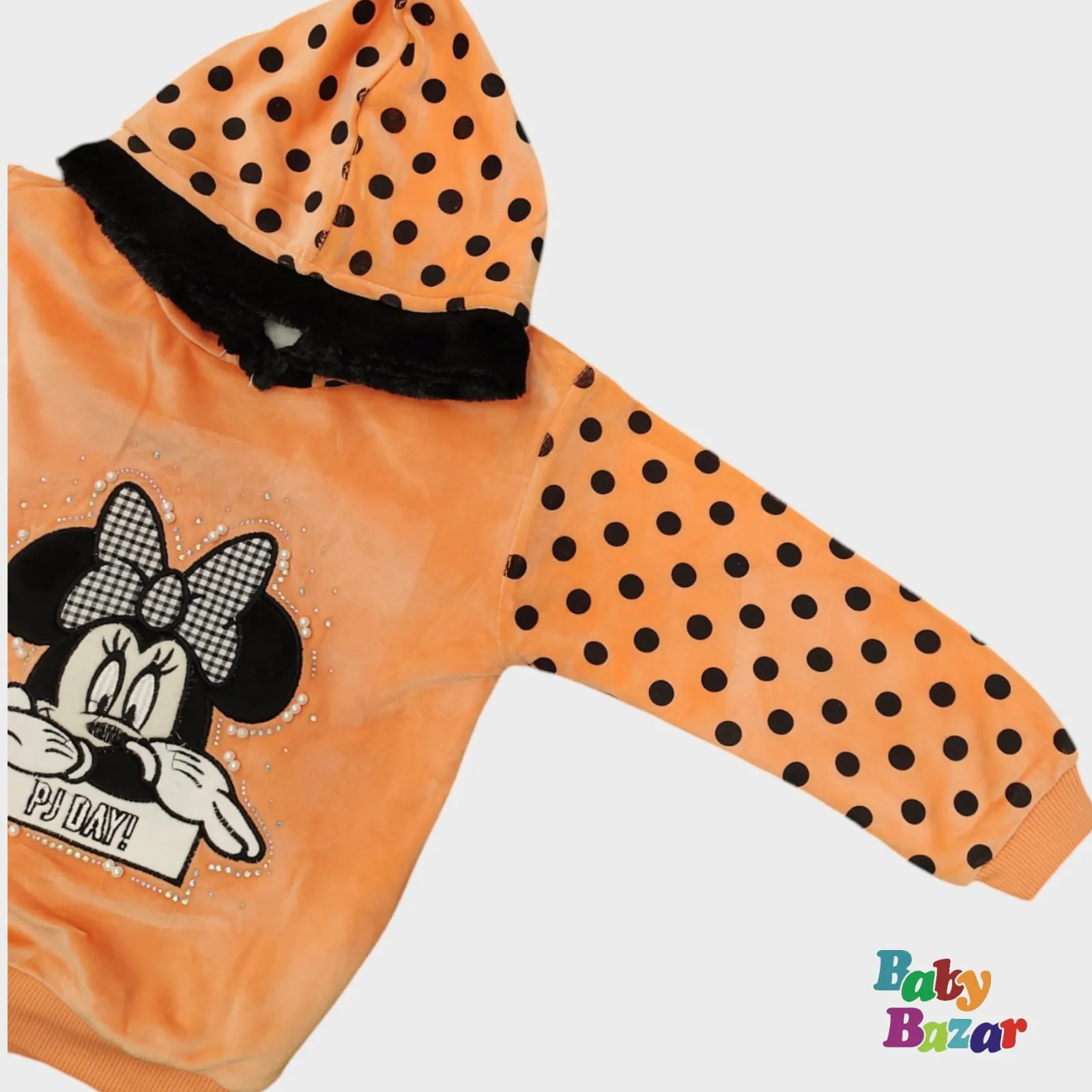 Baby Warm Hood Dress for Winters