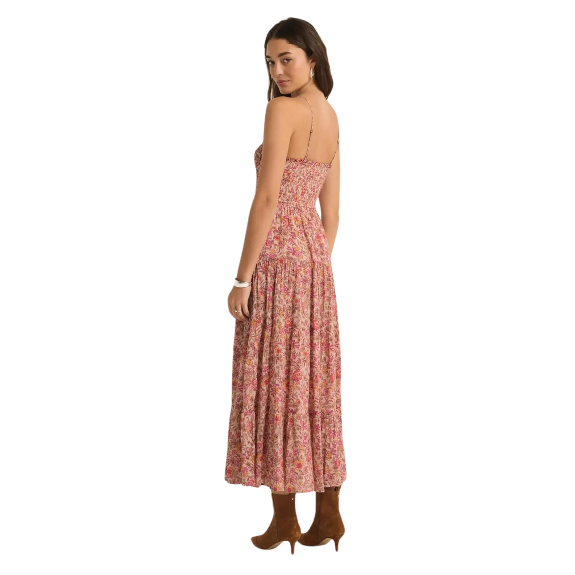 Balos Lima Floral Midi Dress