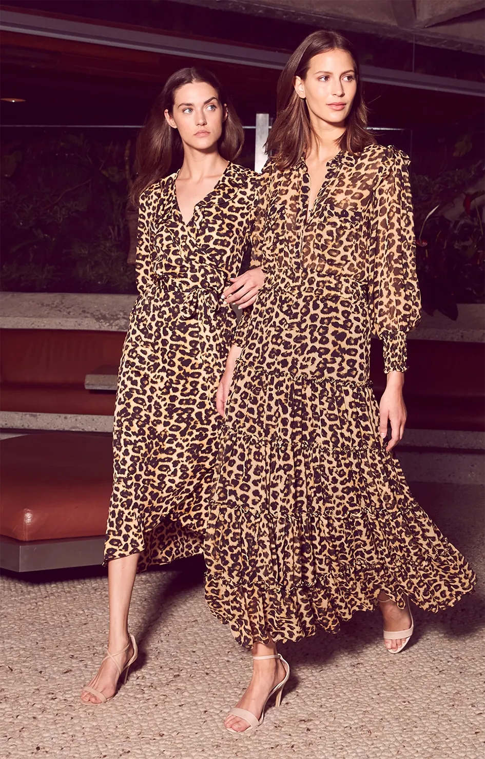 Belinda Dress - Leopard