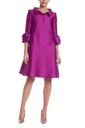 BELL-SLEEVE DRESS