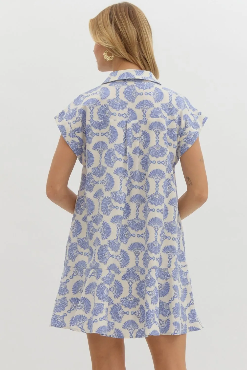 Blue Breezy Bay Dress