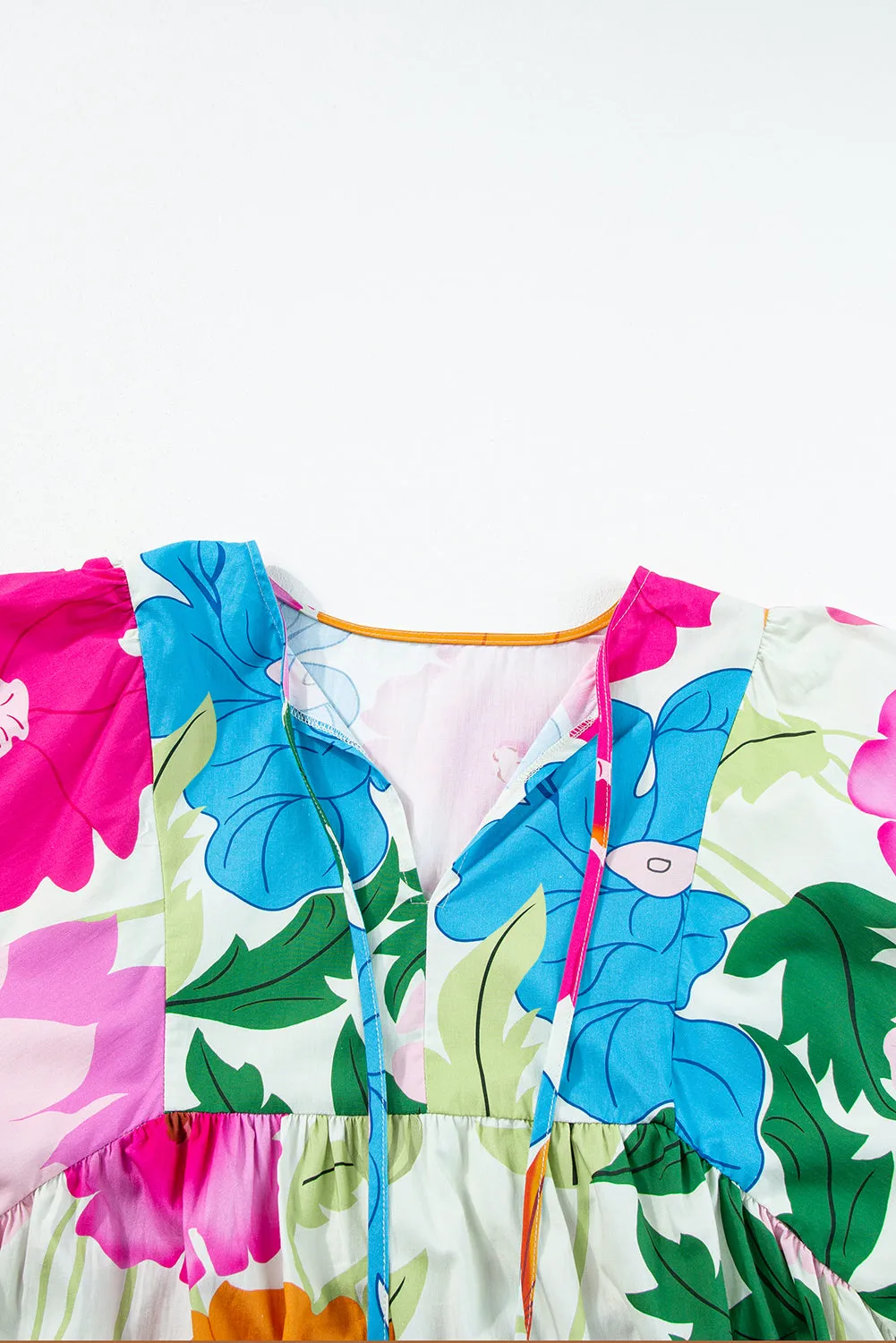 Bold and Beautiful Floral Dress