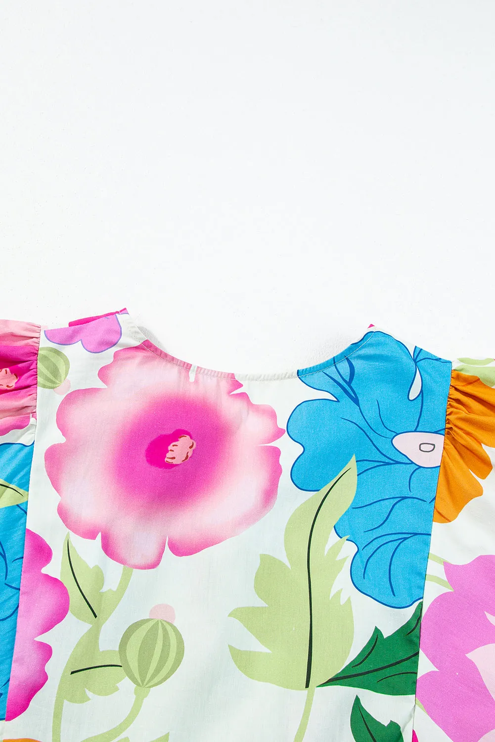 Bold and Beautiful Floral Dress