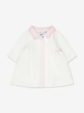 BOSS Baby Girls Polo Dress in Ivory