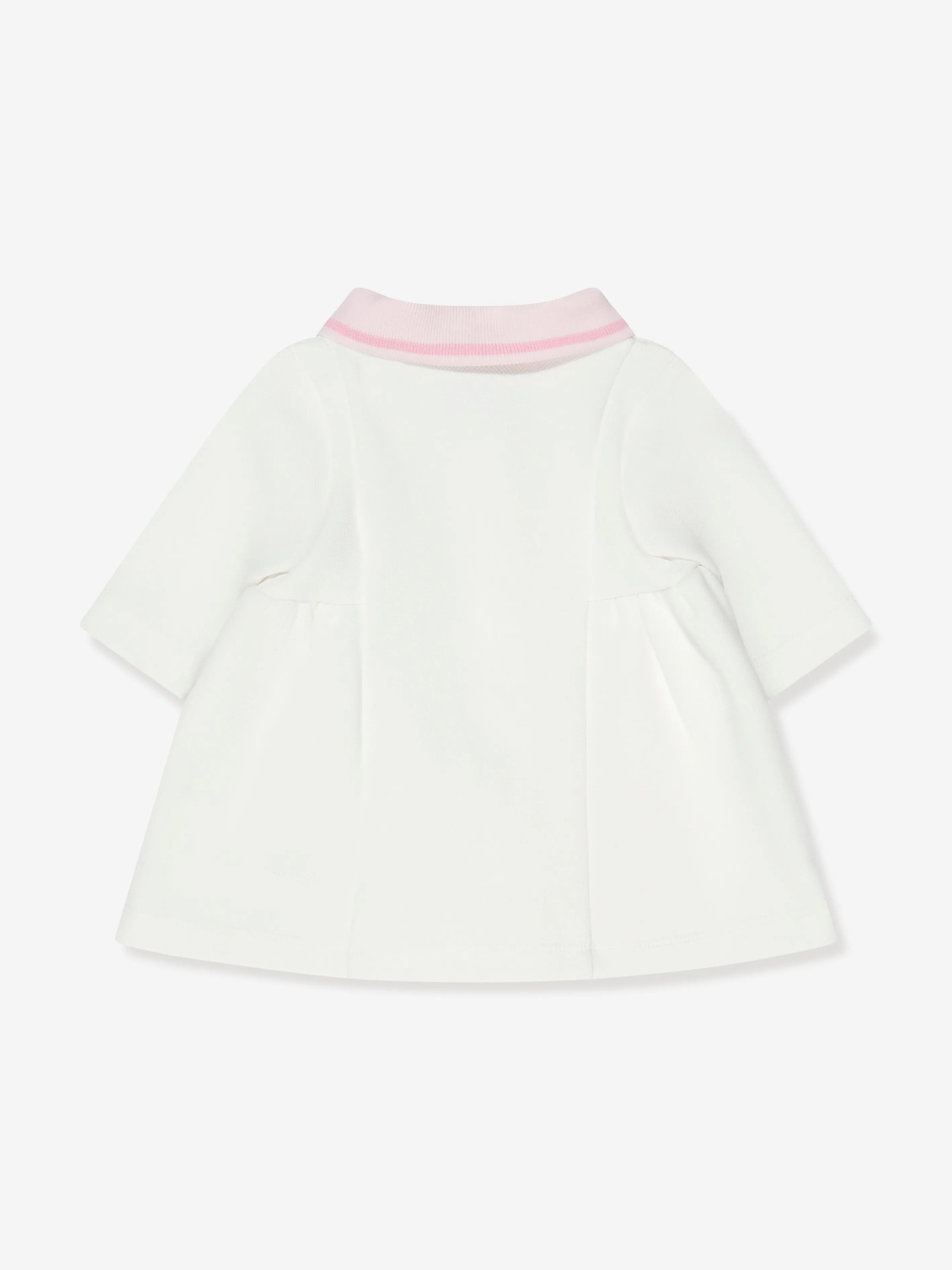 BOSS Baby Girls Polo Dress in Ivory