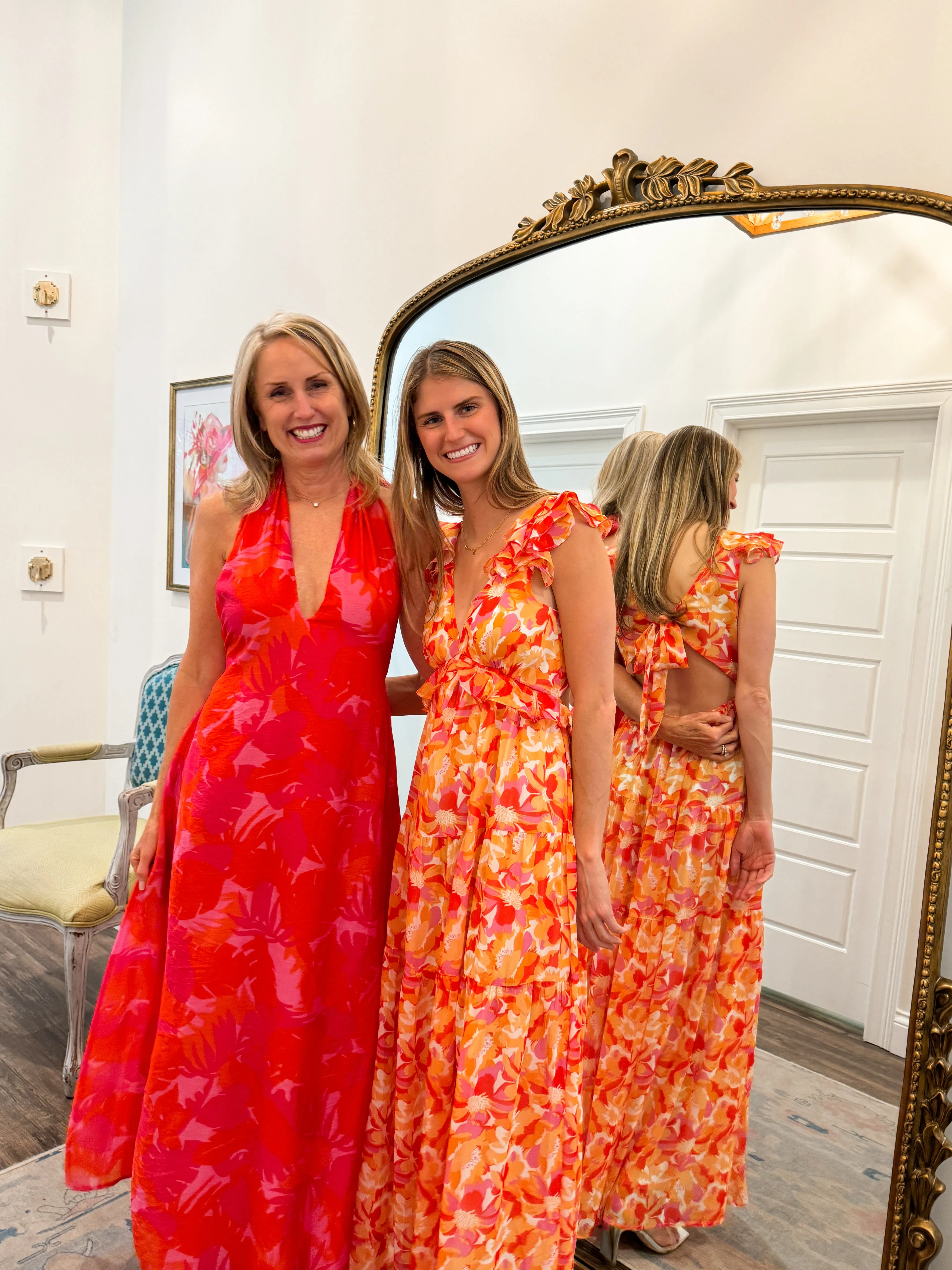 Citrus Radiance Maxi Dress