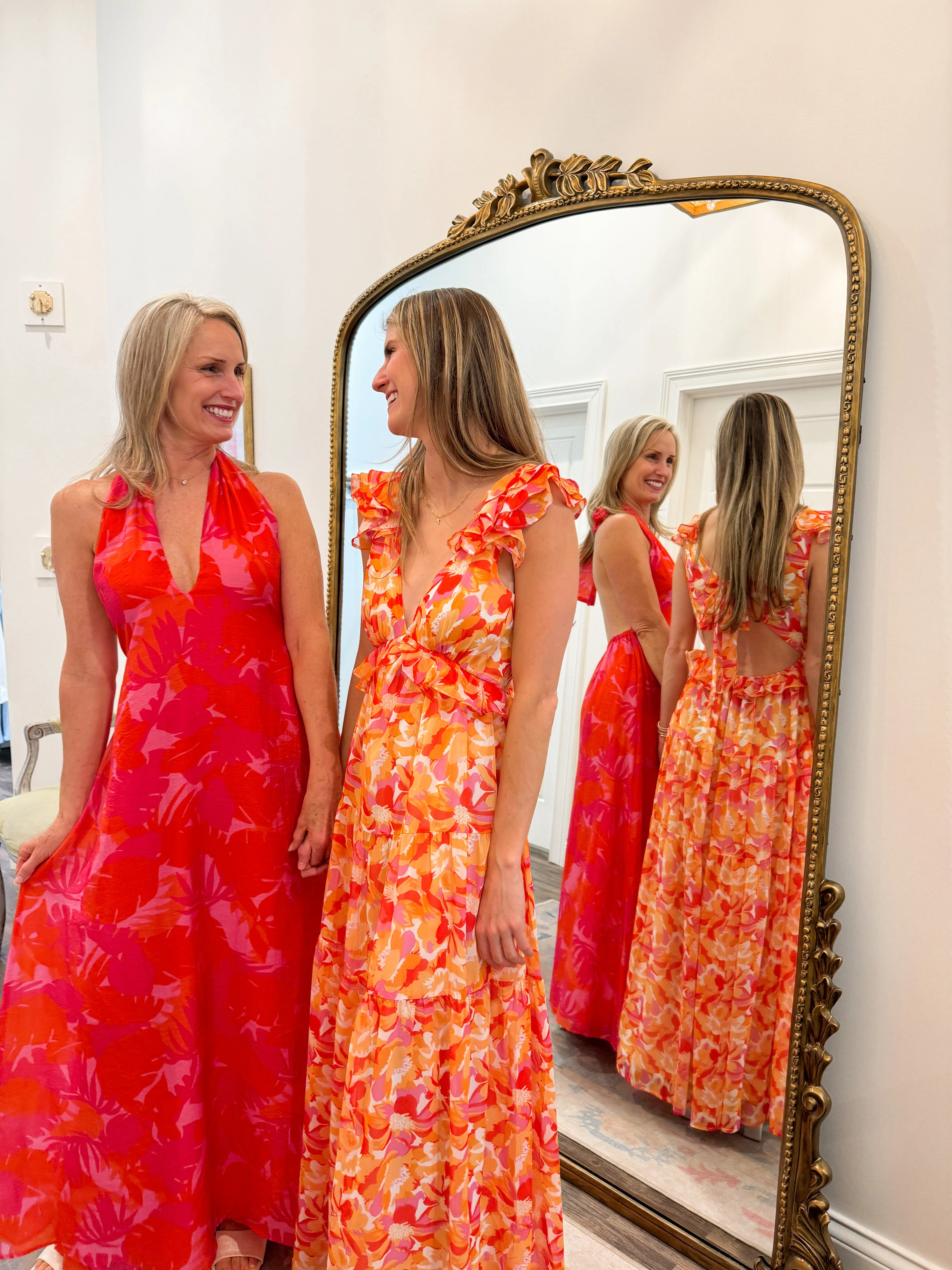 Citrus Radiance Maxi Dress