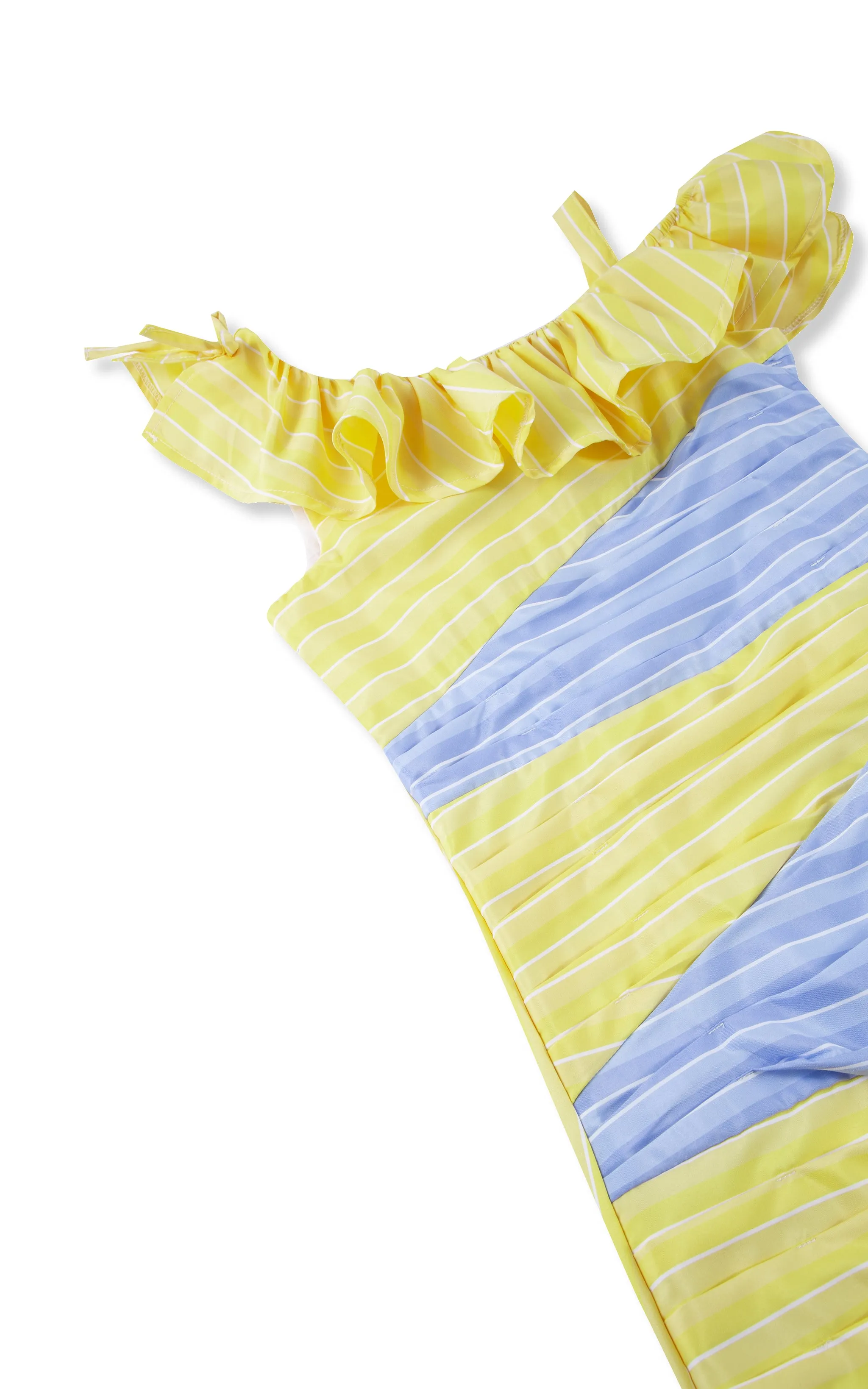 Colorblock High-Low Dress | 7-16