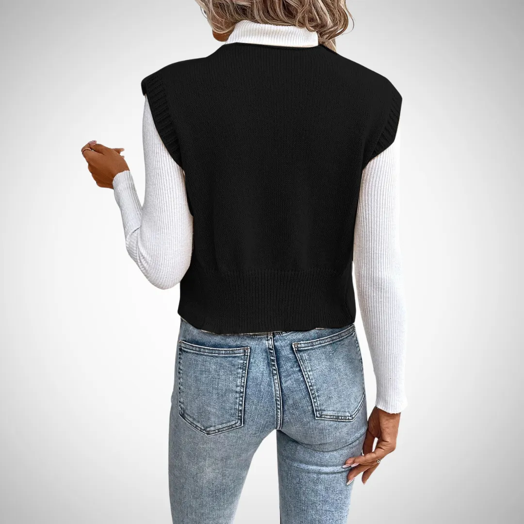 Deliz Open-Front Cardigan