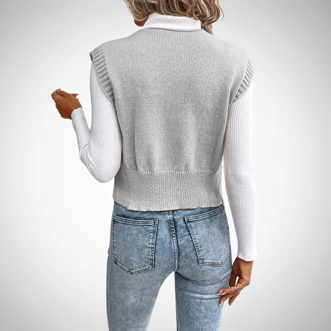Deliz Open-Front Cardigan