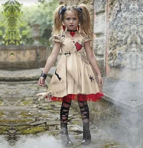 Fashion Kids Voodoo Dress Halloween Costume