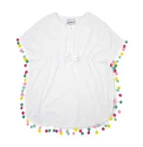 Flap Happy- White Cover-Up UPF50 (12m-2T)