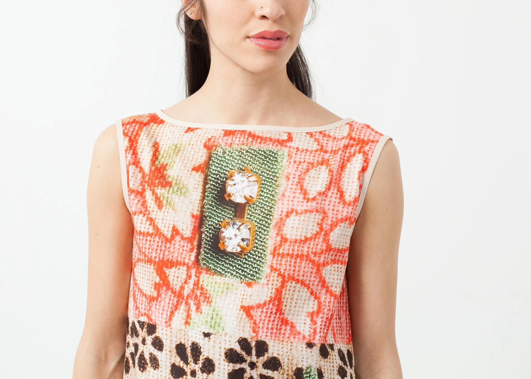 Floral Sleeveless Dress - A Stylish and Fashionable Choice