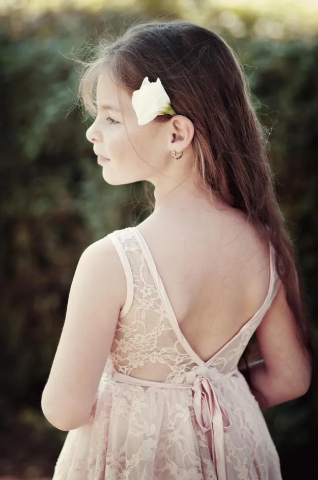 Flower Girl Dresses Vintage Lace Flower Girl Dress Flower Girl Dresses For Weddings Girls Formal Party Dresses