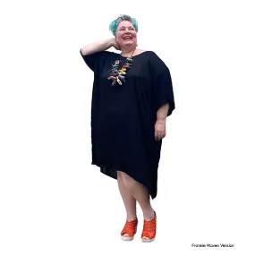 Frankie Oversized Tshirt Rayon Dress Plus Size - Summer Essential