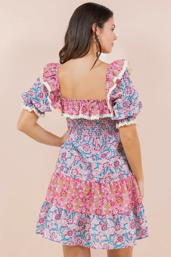 Fresh Frills Short Dress