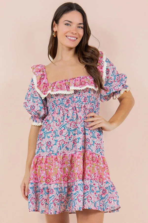 Fresh Frills Short Dress