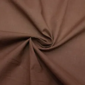 Gine Brown Cotton Voile