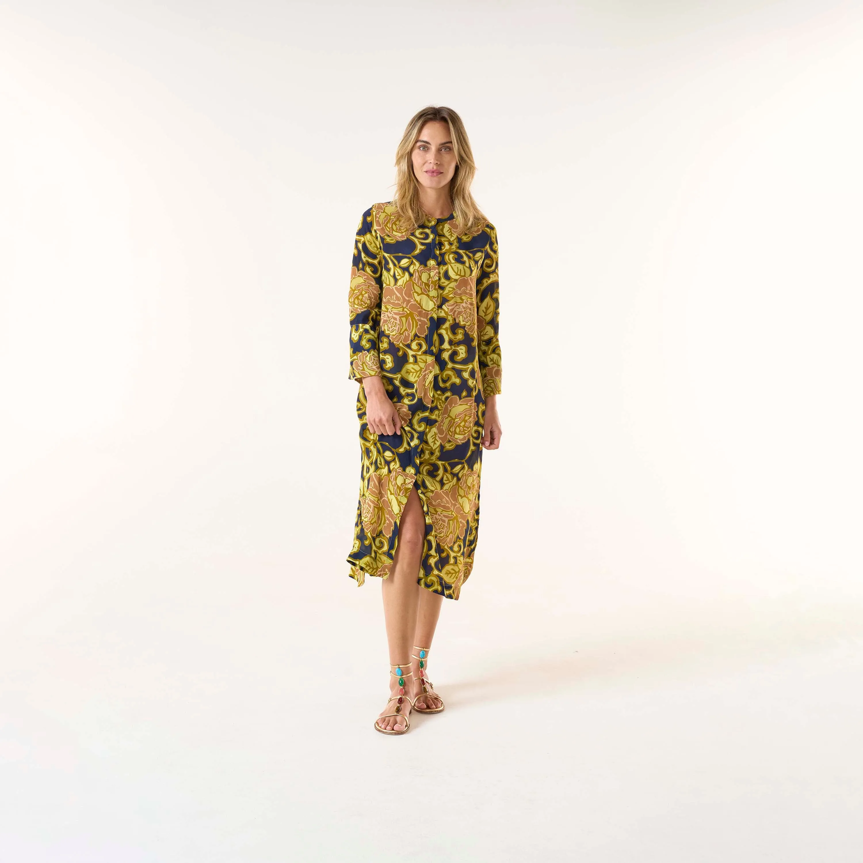 India Dress - San Sebastian Citrine