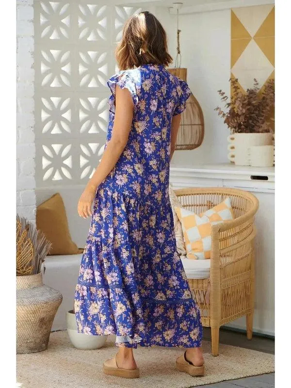 JAASE Delfina Print Agnes Maxi Dress