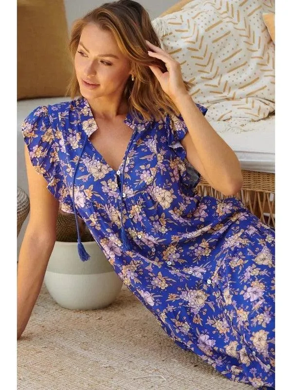 JAASE Delfina Print Agnes Maxi Dress