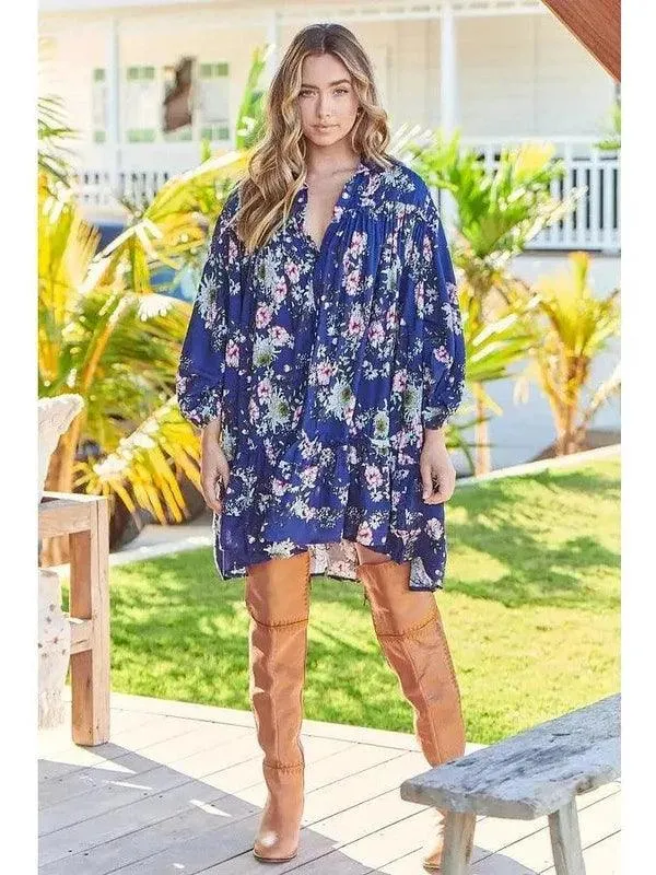 JAASE Piana Print Aimee Mini Dress