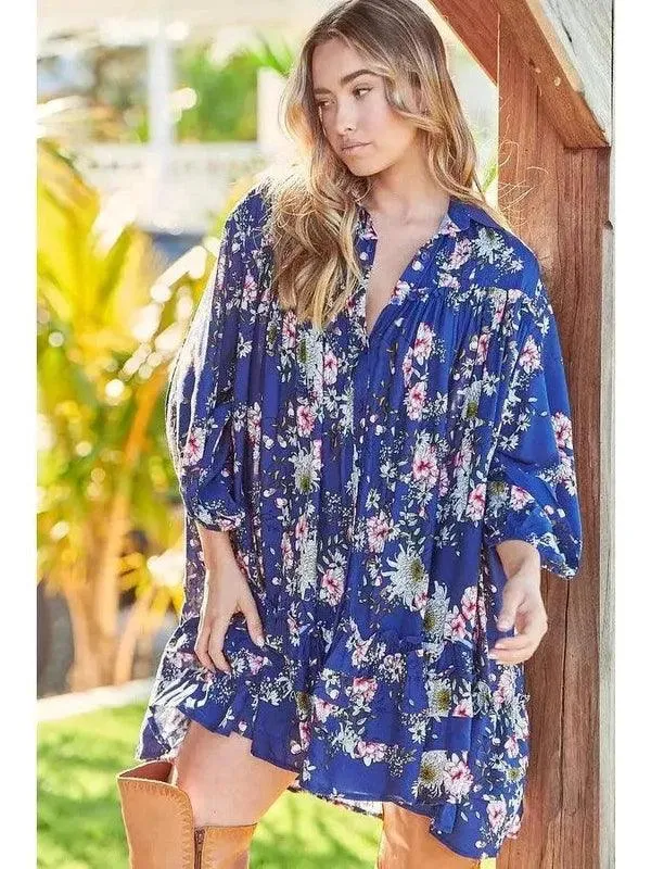 JAASE Piana Print Aimee Mini Dress