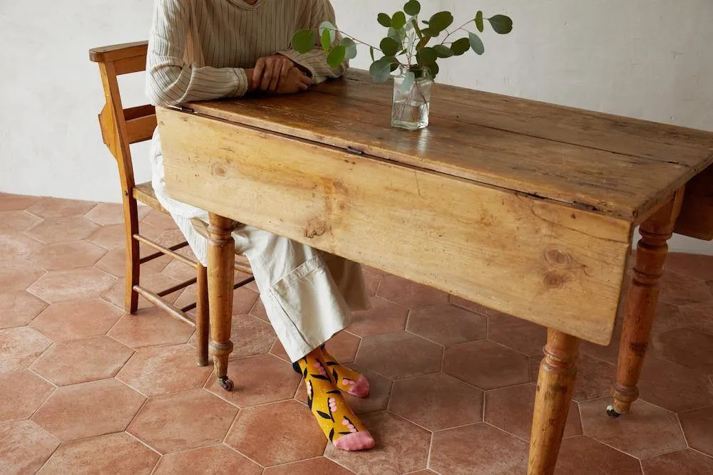 Jennifer Bouron X socks appeal Drin de Muguet