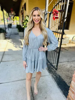 Kara Dress- Gunmetal