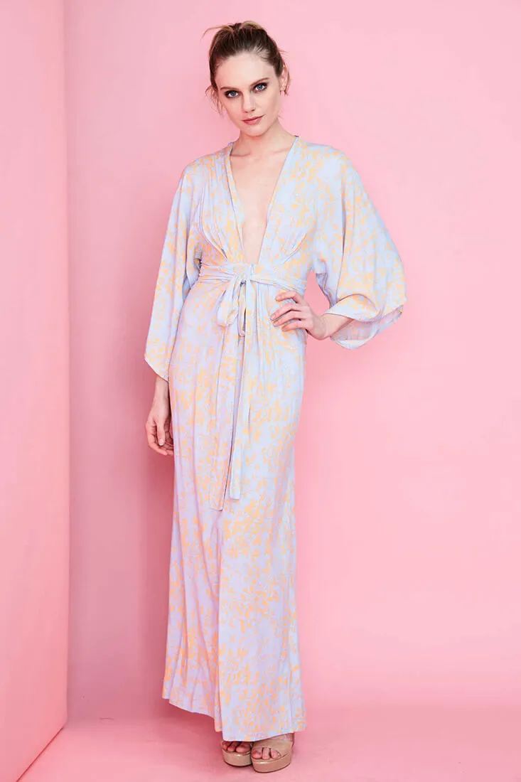 Kira Summer Maxi Dress Orange