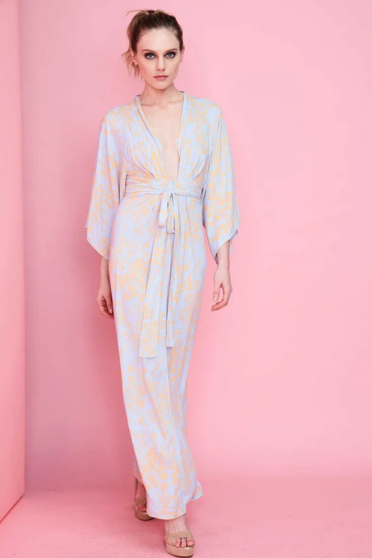 Kira Summer Maxi Dress Orange