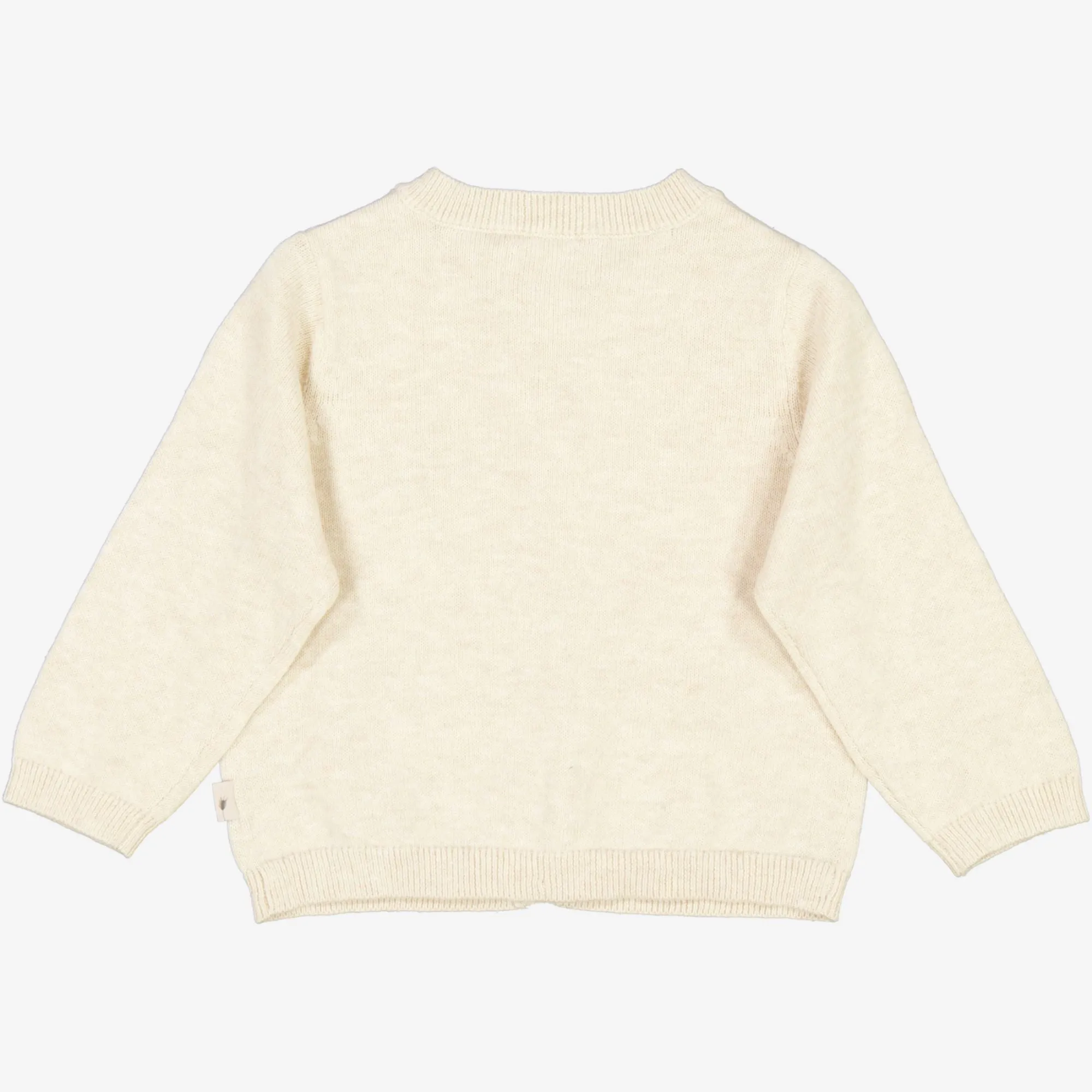 Knit Cardigan Suzy Embroidery | Baby - cloud melange